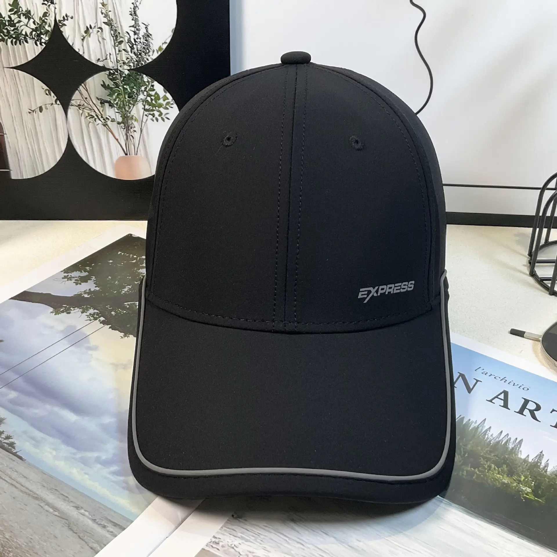 Men's White Baseball Cap 2026 Durable Anti-Fog
