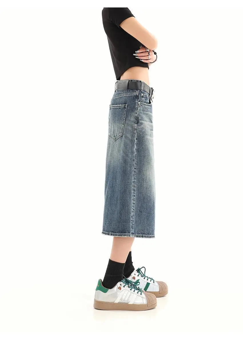 American Style Washed Denim Shorts Men — feature 8
