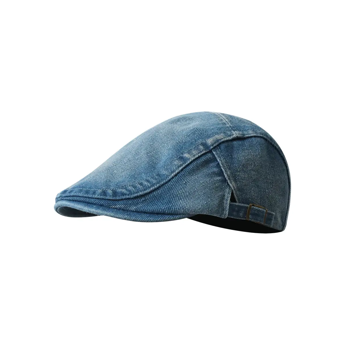 Vintage Wash Water Denim Forward Cap Men Women Adjustable All-match - Image 9