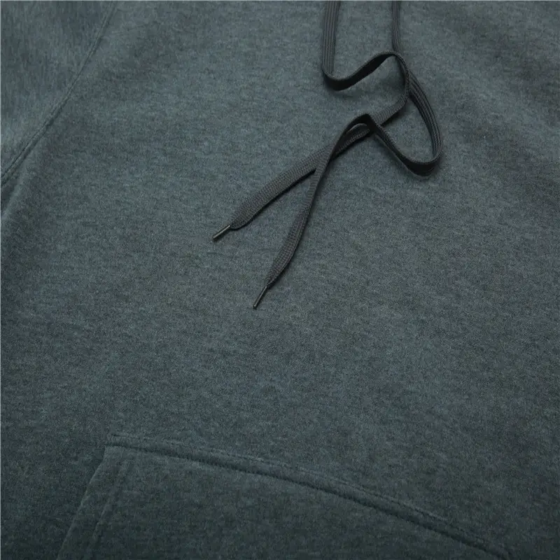 Men Navy Fleece Hoodie Pants 2-Piece Set — feature 3