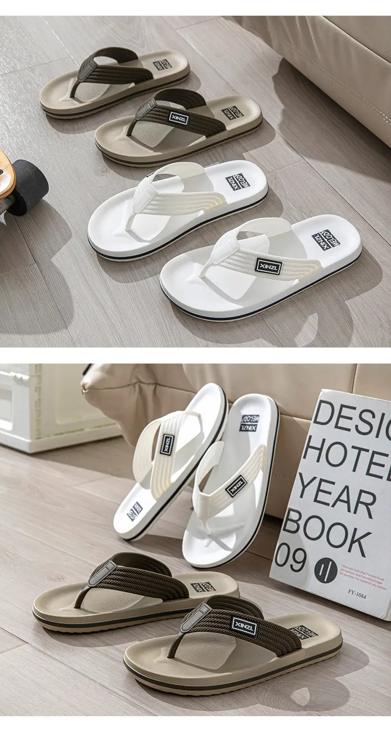 Men's 2026 Beach Flip-Flops Non-Slip Wearable — feature 11