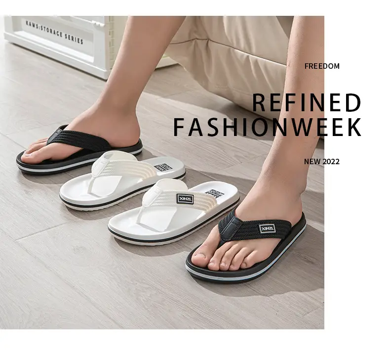 Men's 2026 Beach Flip-Flops Non-Slip Wearable — feature 6