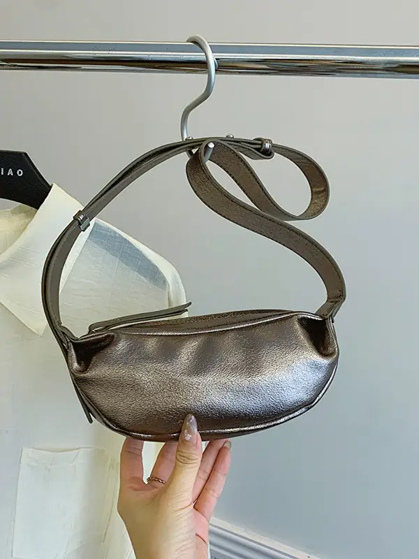 Minimalist Pleated Shoulder Bag for Women 2026 - Image 5