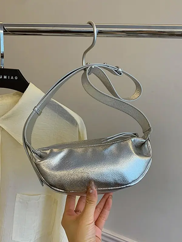 Minimalist Pleated Shoulder Bag for Women 2026 - Image 6