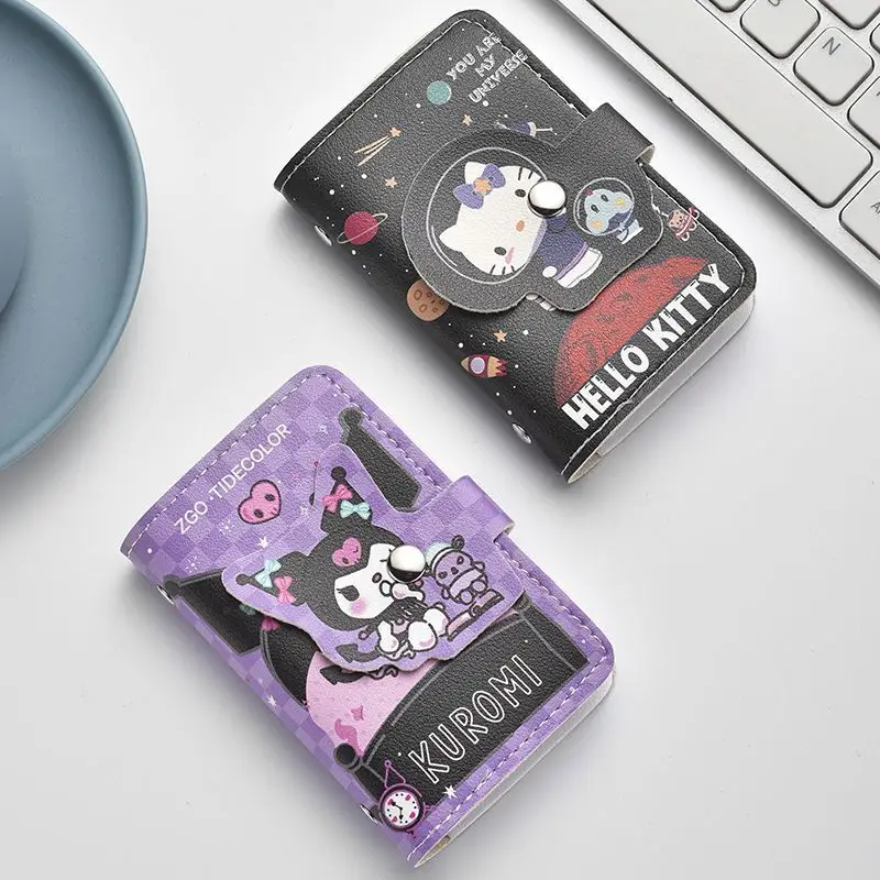 Sanrio Hellokitty Card Holder Women Cute Multi-Card Slot Holder - Image 6