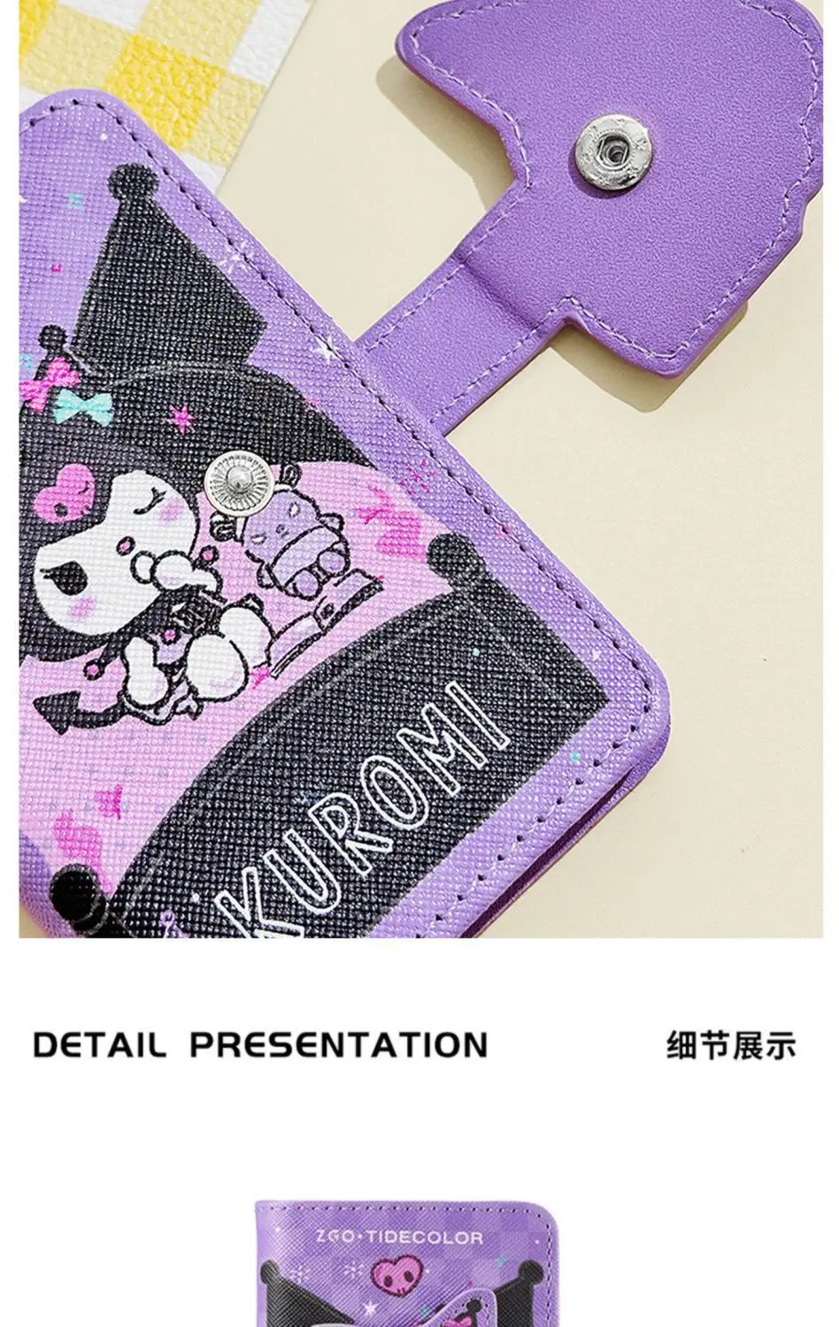Sanrio Hellokitty Card Holder Women Cute Multi-Card Slot Holder — feature 10