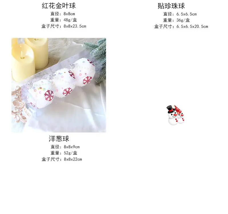 Silver Butterfly Foam Christmas Balls 8cm — feature 21