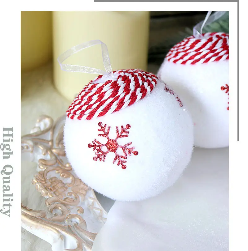 Silver Butterfly Foam Christmas Balls 8cm — feature 22