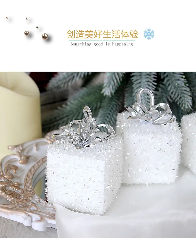 Silver Butterfly Foam Christmas Balls 8cm — feature 24