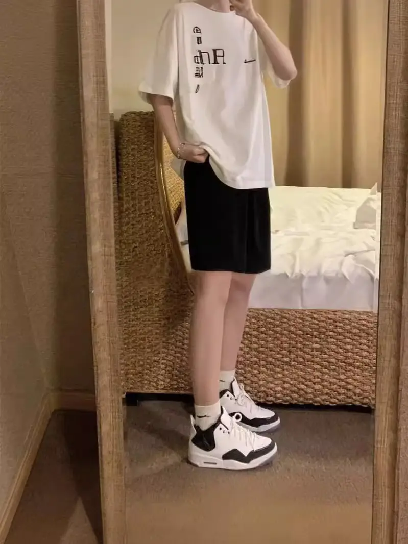 Men's Spring Summer Slim Fit Shorts Solid Color - Image 6