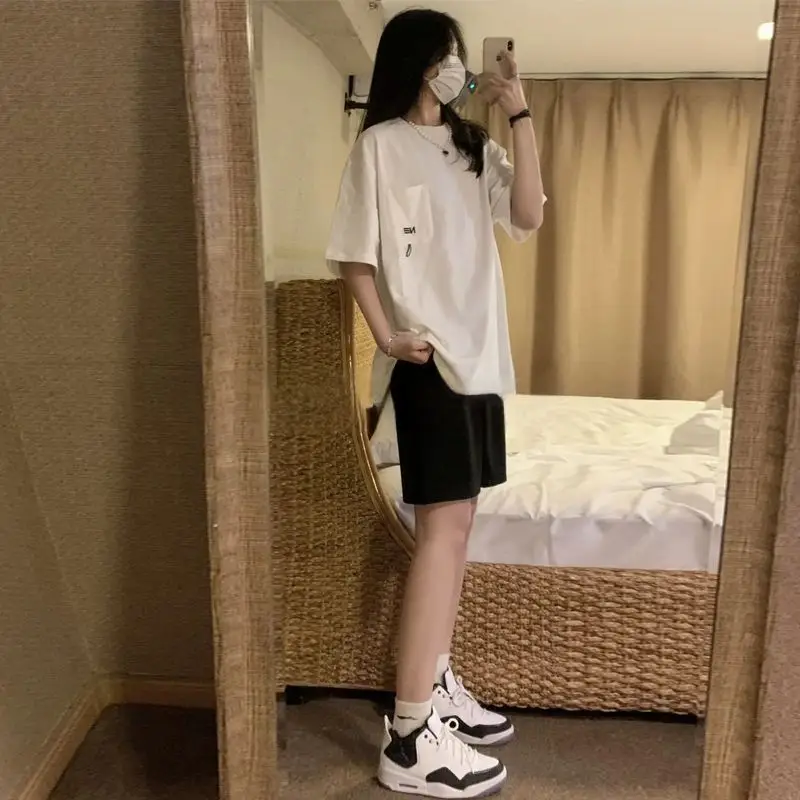 Men's Spring Summer Slim Fit Shorts Solid Color — feature 2