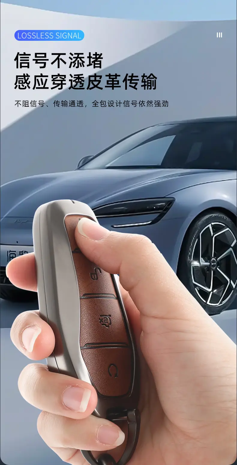 Byaadi Qin Plus Dmi Key Case Yuan Xia Song Pro Dolphin E3 Han E9 Tang E2 Seal Lion Car Key Cover Shell Automotive Supplies — feature 7