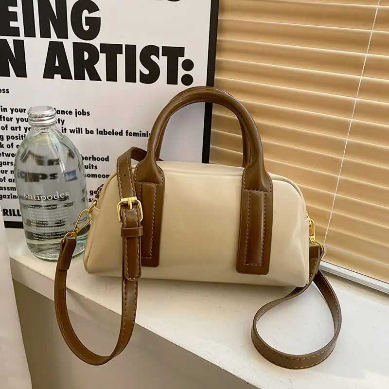 Black Korean Fashion Shoulder Messenger Bag 2024 - Image 8