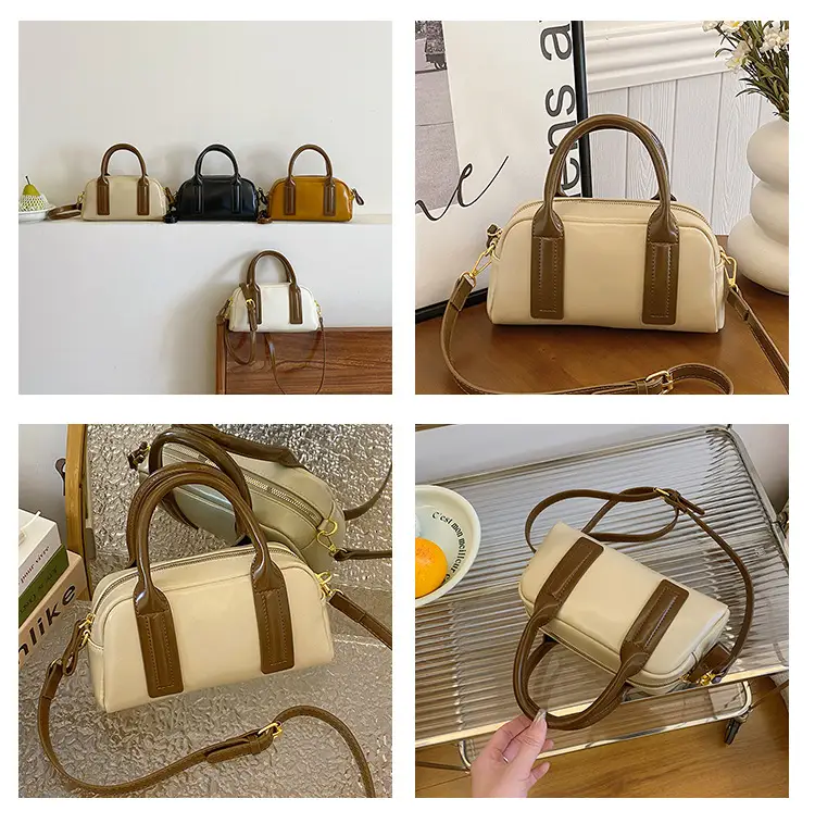 Black Korean Fashion Shoulder Messenger Bag 2024 — feature 10