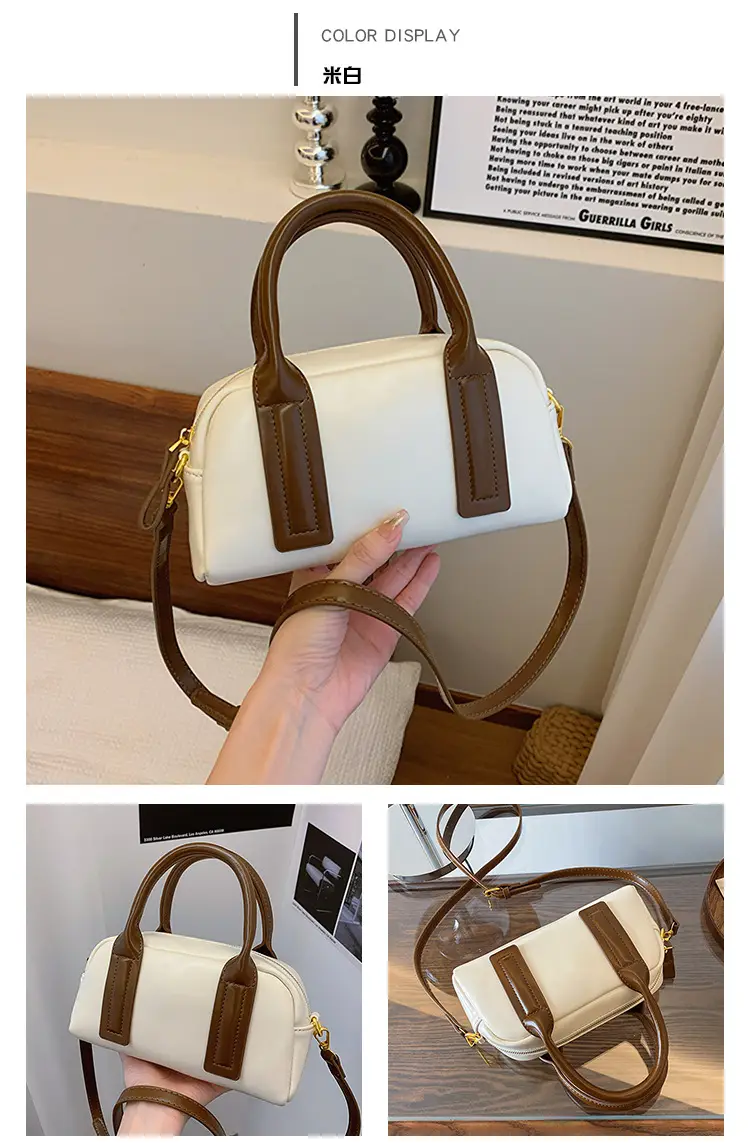 Black Korean Fashion Shoulder Messenger Bag 2024 — feature 14