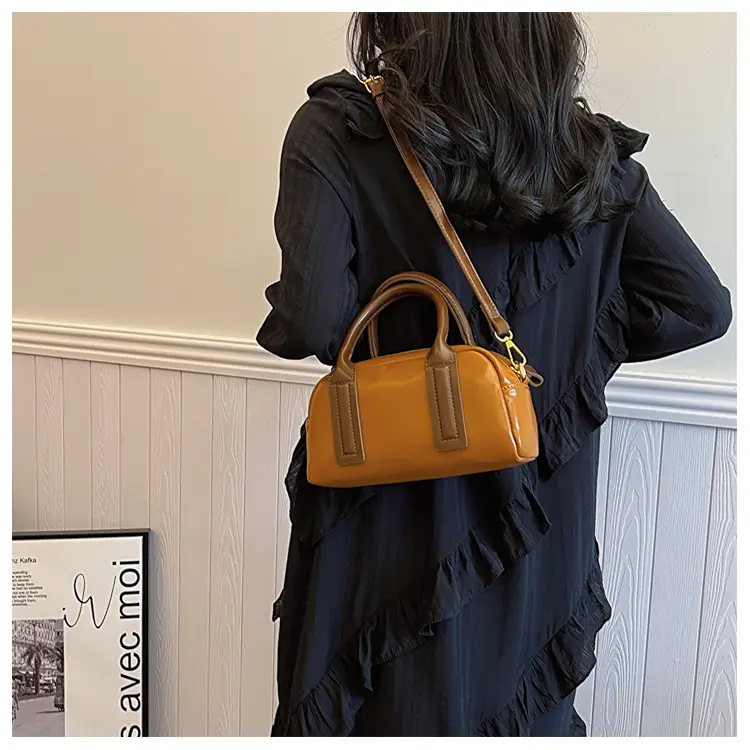 Black Korean Fashion Shoulder Messenger Bag 2024 — feature 17