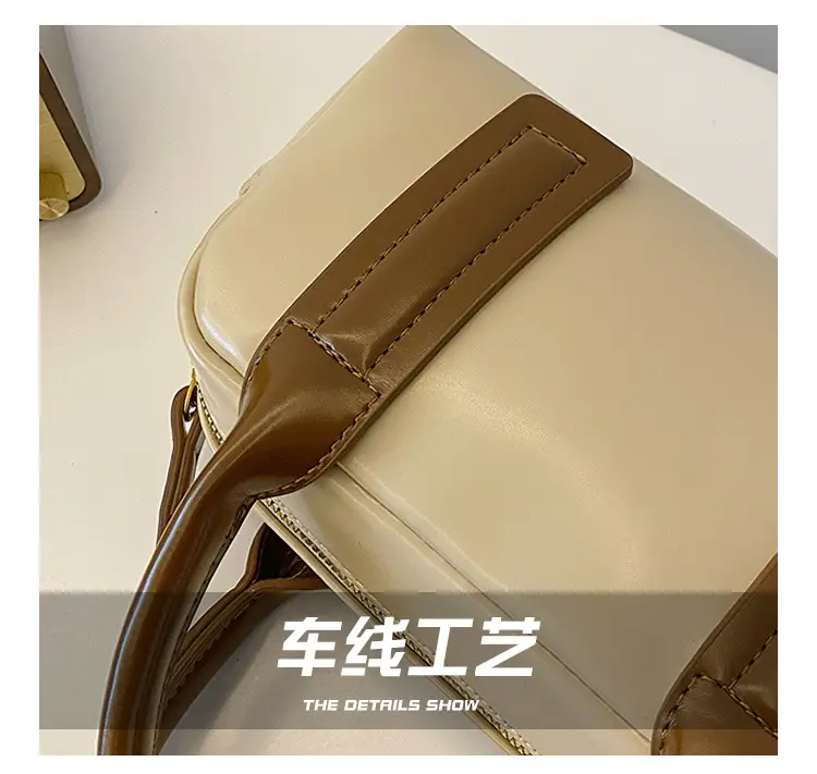 Black Korean Fashion Shoulder Messenger Bag 2024 — feature 5