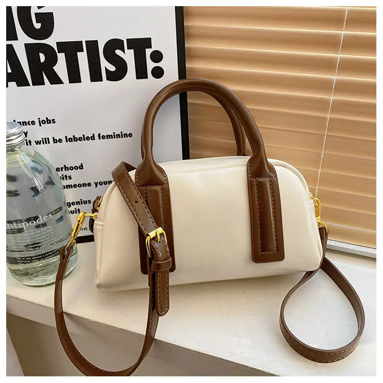 Black Korean Fashion Shoulder Messenger Bag 2024 - Image 3