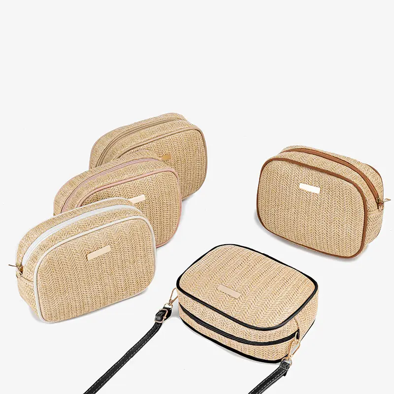 Women Woven Photo Bag Straw Crossbody 2024 - Image 6