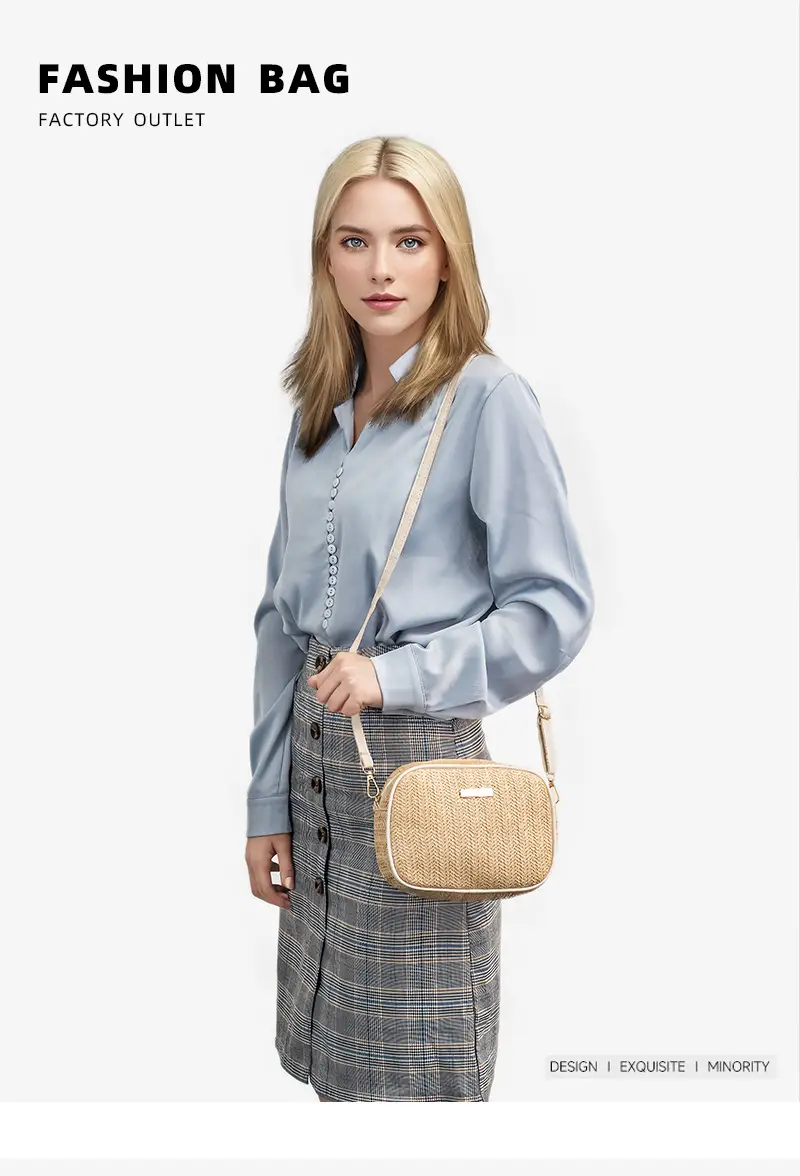 Women Woven Photo Bag Straw Crossbody 2024 — feature 1