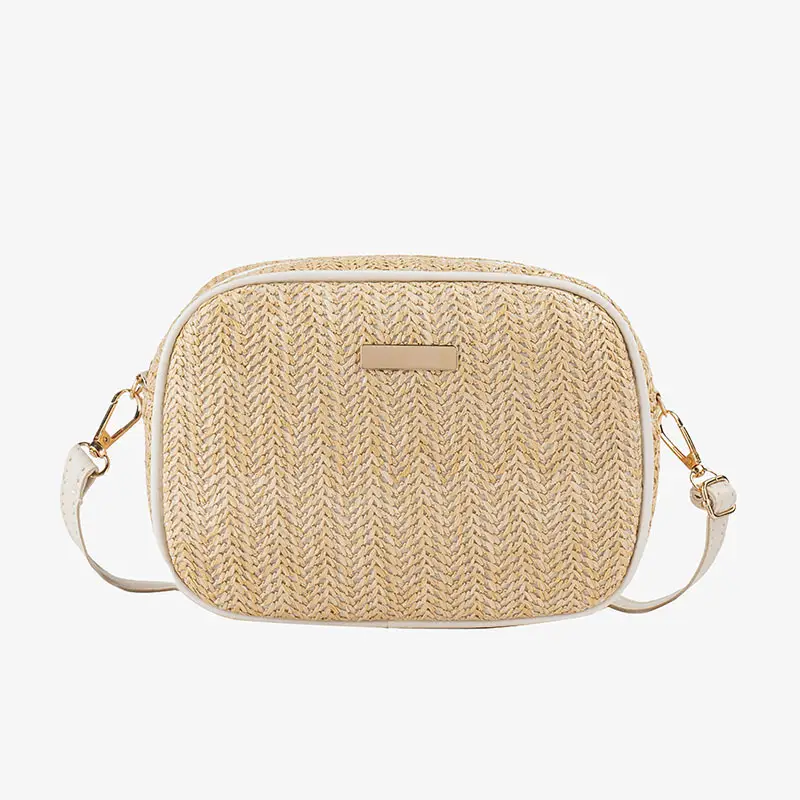 Women Woven Photo Bag Straw Crossbody 2024 - Image 2