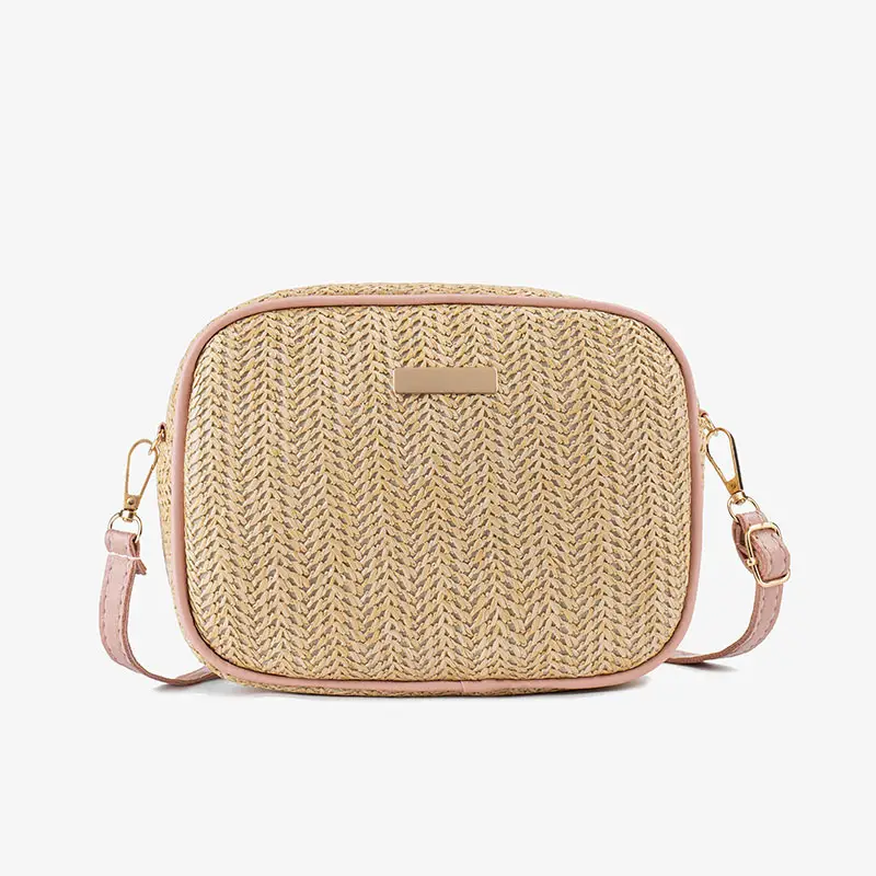 Women Woven Photo Bag Straw Crossbody 2024 - Image 3