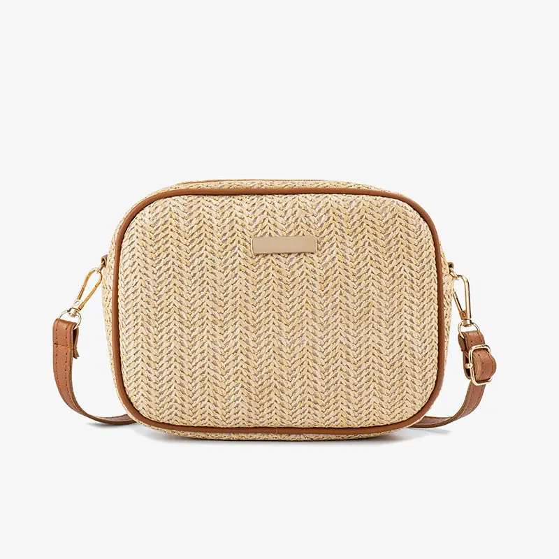 Women Woven Photo Bag Straw Crossbody 2024 - Image 4