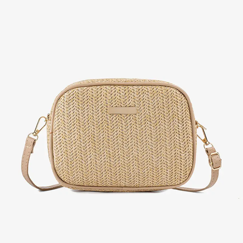 Women Woven Photo Bag Straw Crossbody 2024 - Image 5