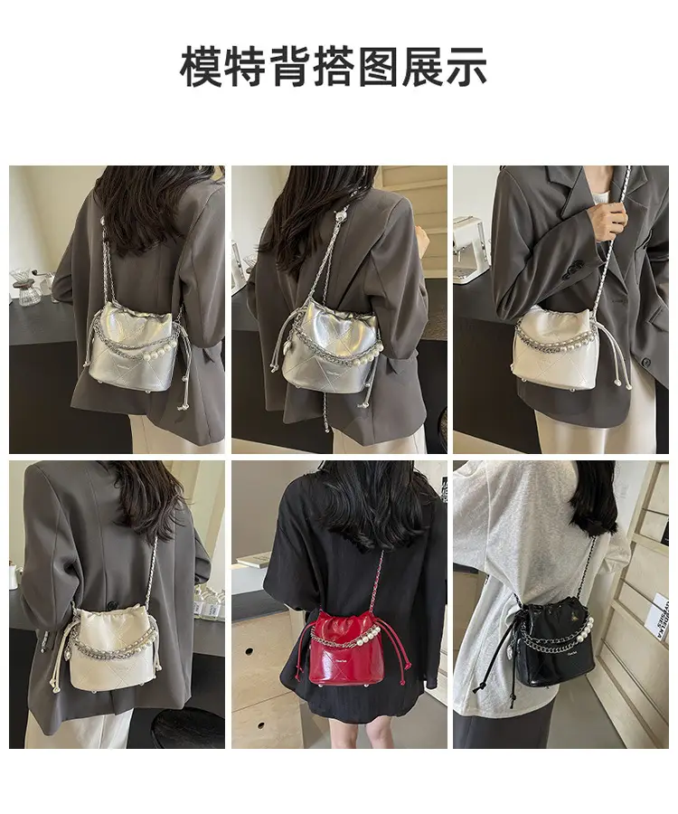 Silver Chain Crossbody Bag Women 2024 New Style — feature 7