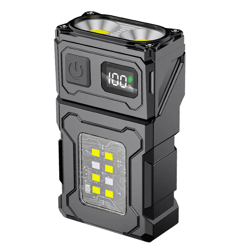 Lithium Battery Flashlight with Digital Display - Image 5