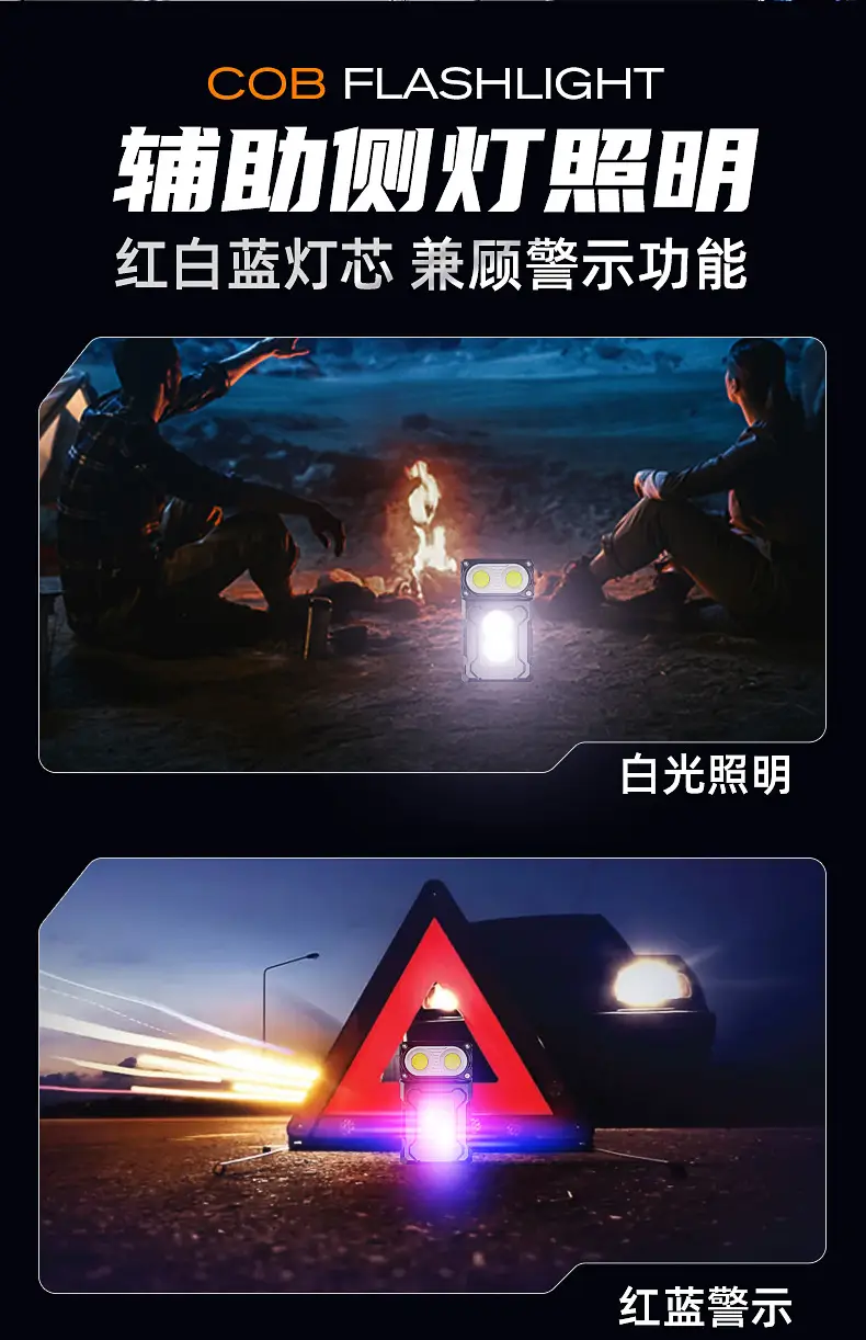 Lithium Battery Flashlight with Digital Display — feature 19