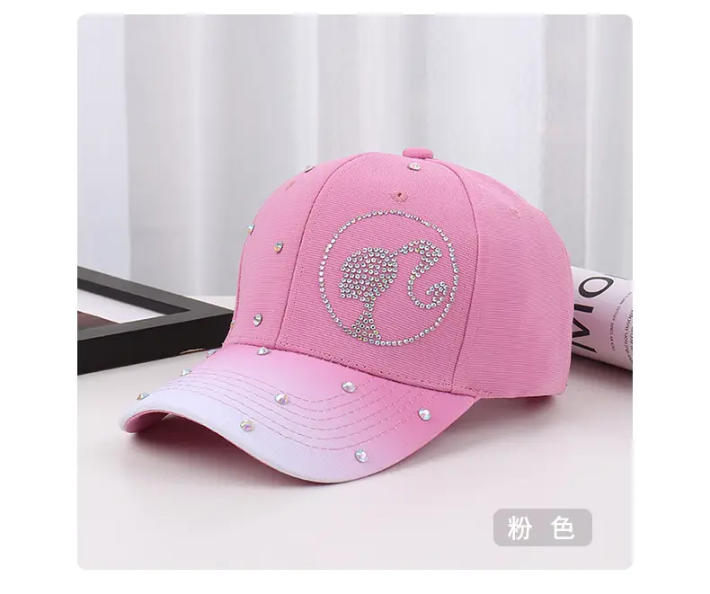 Rhinestone Crossbody Hat for Women Black White — feature 40