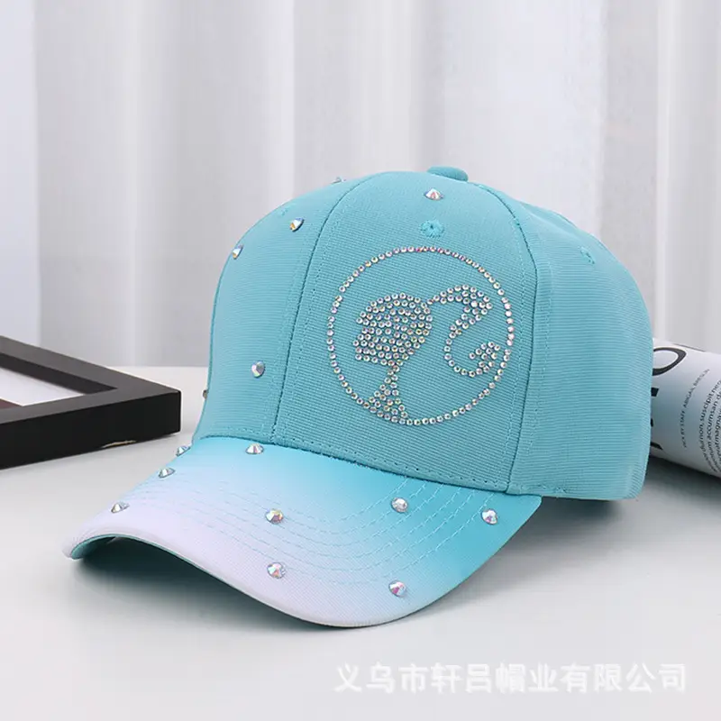 Rhinestone Crossbody Hat for Women Black White - Image 6