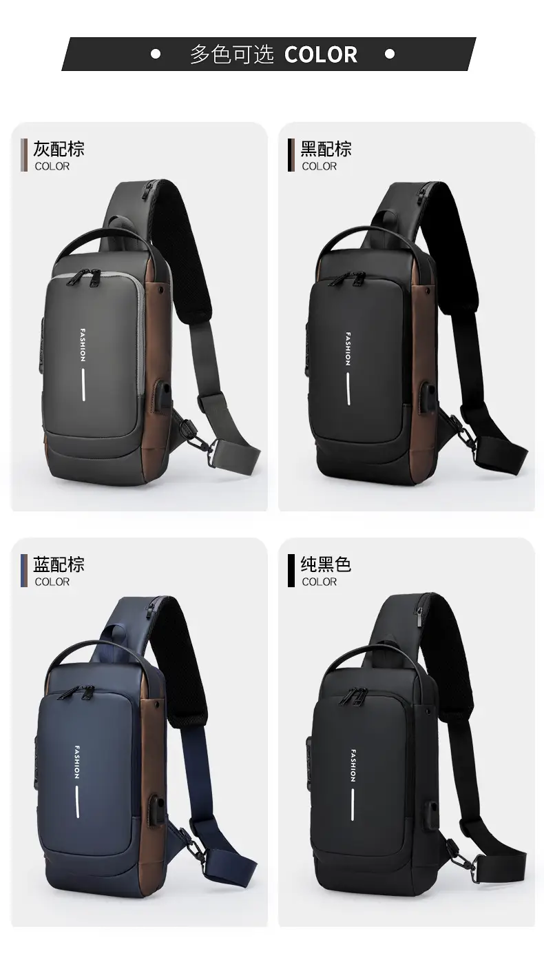 Anti-Theft Multi-Functional Chest Bag for Men Women — feature 15