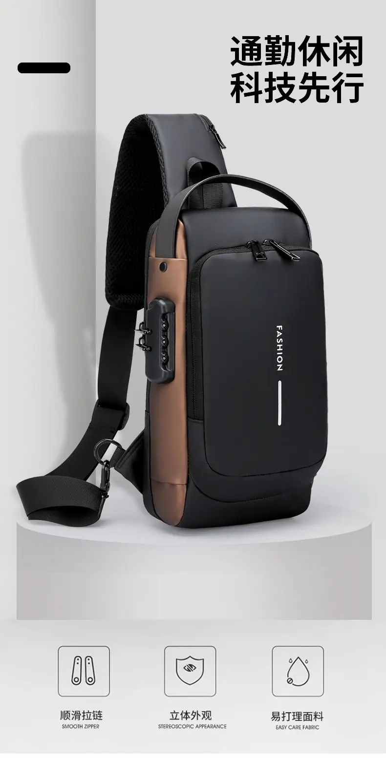 Anti-Theft Multi-Functional Chest Bag for Men Women — feature 2