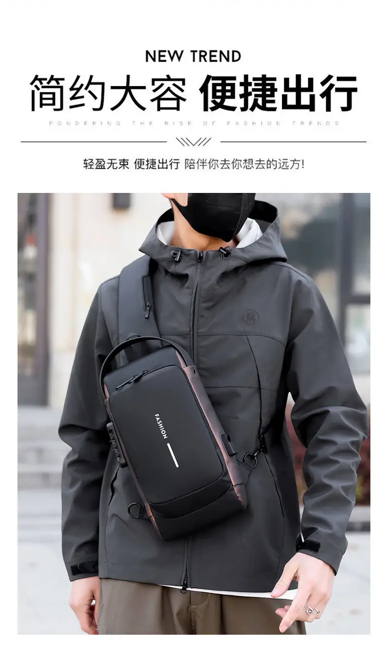 Anti-Theft Multi-Functional Chest Bag for Men Women — feature 3