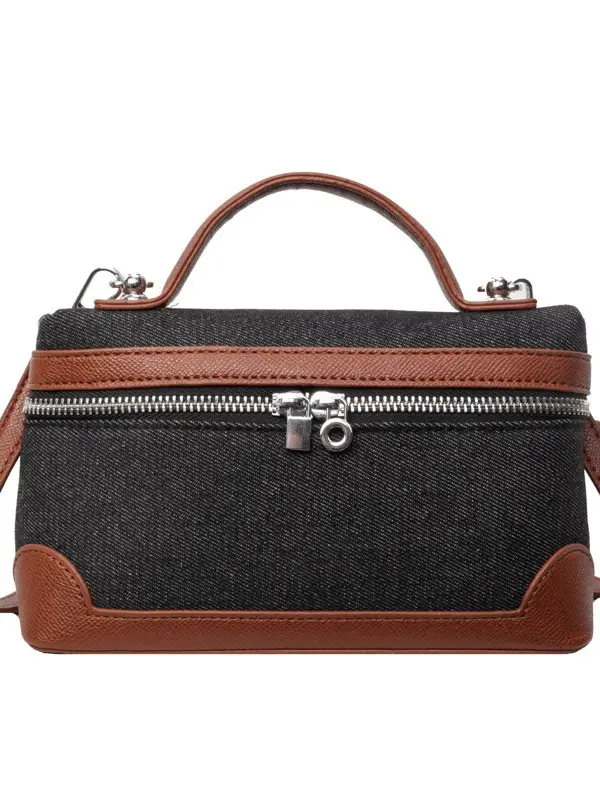 Blue Denim Square Bag Women 2024 Crossbody Shoulder - Image 8