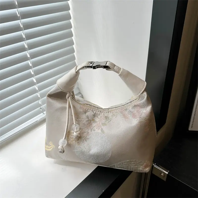 Pink Chinese Style Shoulder Bag for Women 2024 - Image 5