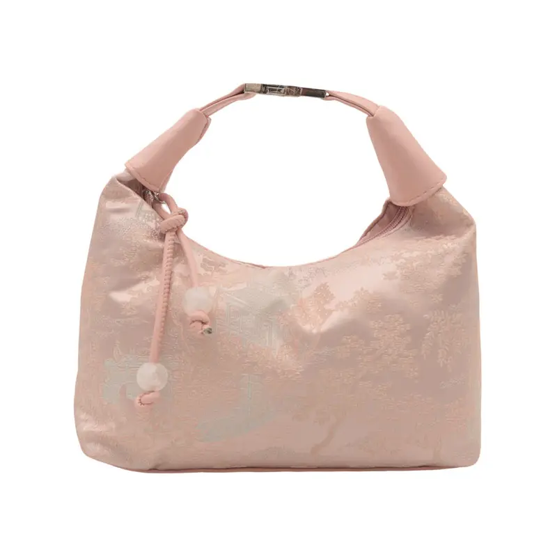 Pink Chinese Style Shoulder Bag for Women 2024 - Image 8