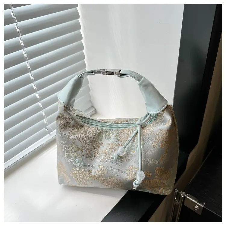 Pink Chinese Style Shoulder Bag for Women 2024 — feature 11