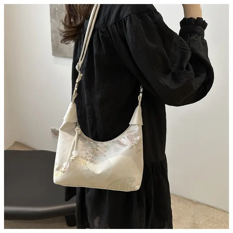 Pink Chinese Style Shoulder Bag for Women 2024 — feature 12
