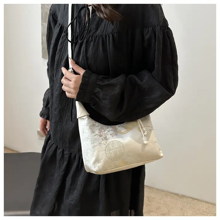 Pink Chinese Style Shoulder Bag for Women 2024 — feature 13