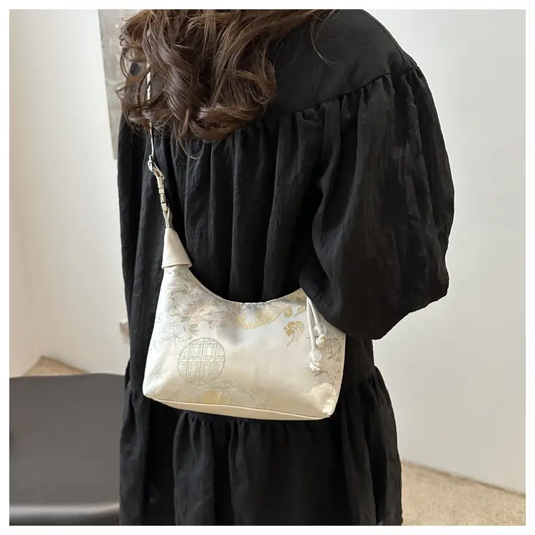 Pink Chinese Style Shoulder Bag for Women 2024 — feature 14
