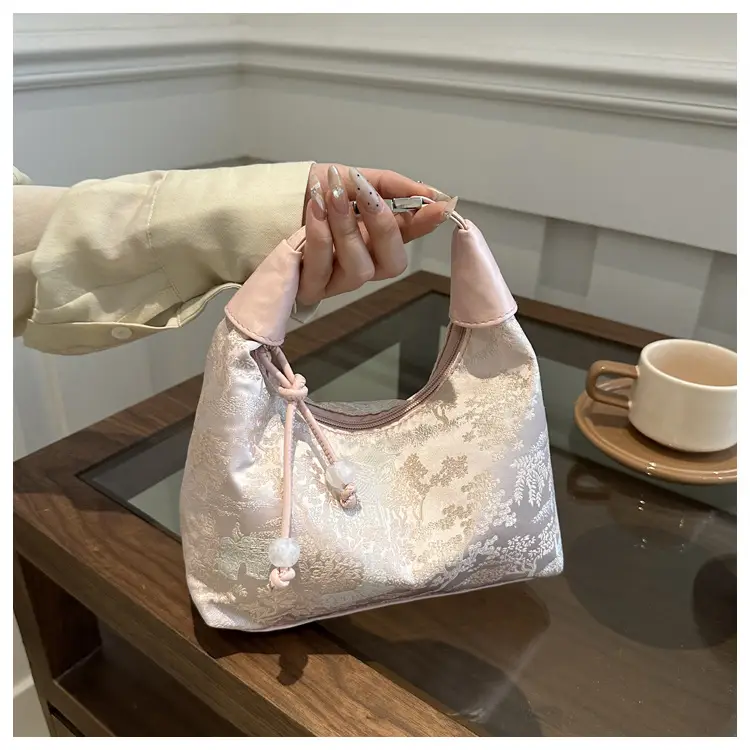 Pink Chinese Style Shoulder Bag for Women 2024 — feature 18
