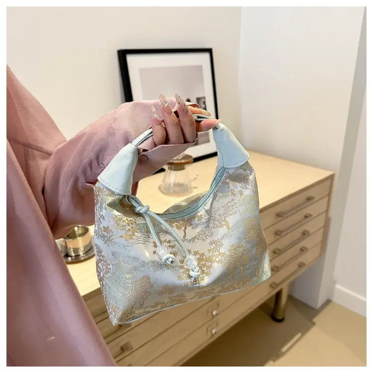 Pink Chinese Style Shoulder Bag for Women 2024 — feature 22