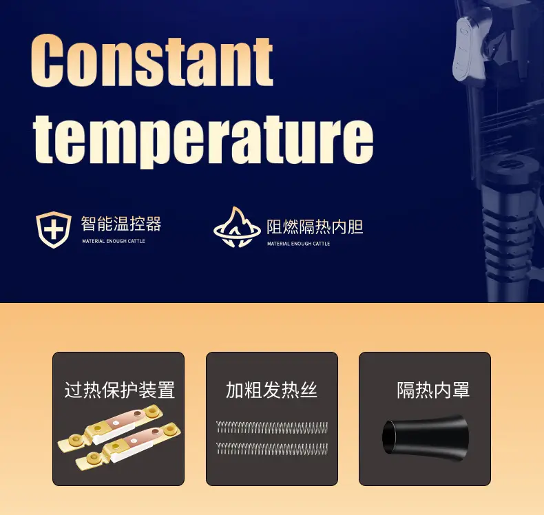 Cross-border Hair Dryer Cold Hot Negative Ion Net Red — feature 15