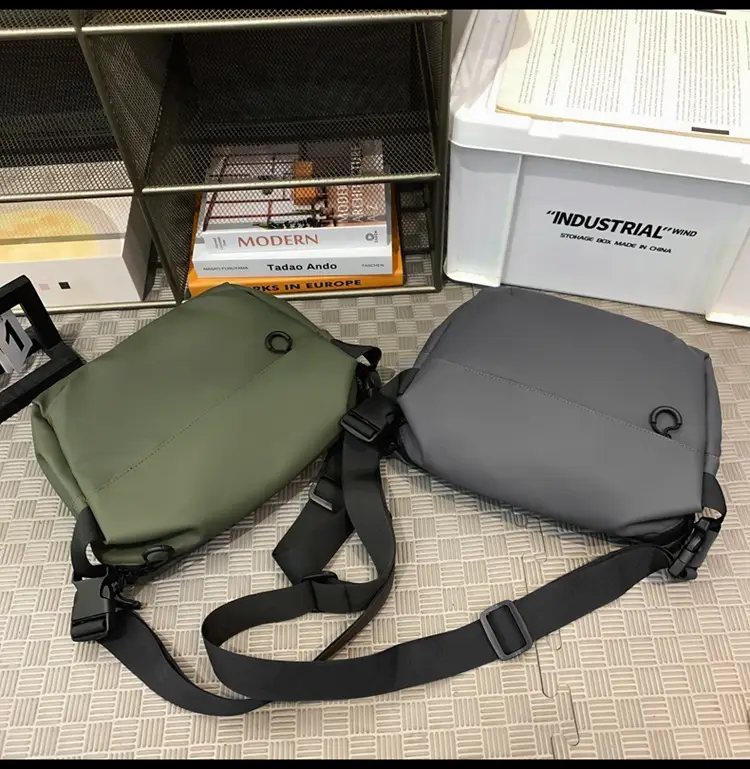 Men's Black Satchel Crossbody Bag 2024 — feature 25