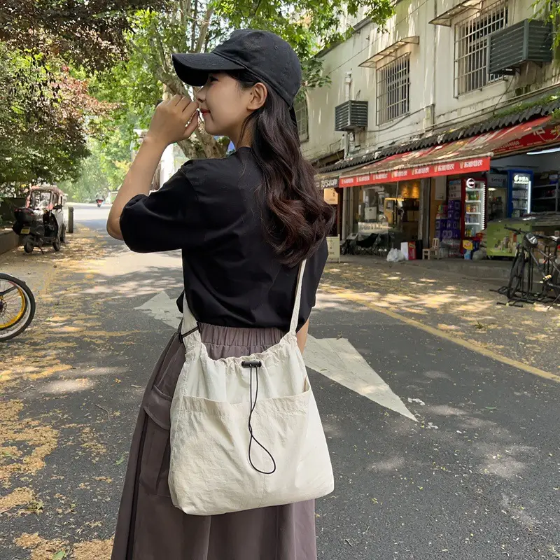 Women's Casual Tan Shoulder Bag Large Capacity 2025 - Image 6