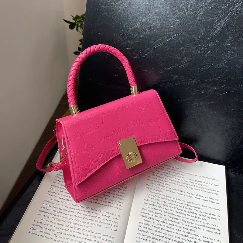 Women Retro Textured Shoulder Crossbody Bags 2026 Spring Summer - Image 8