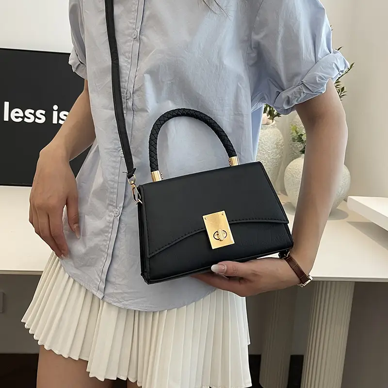Women Retro Textured Shoulder Crossbody Bags 2026 Spring Summer - Image 9